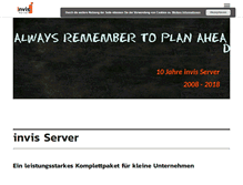 Tablet Screenshot of invis-server.org